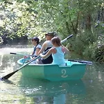 Maison Et Moulin A Eau Entre 2 Rivieres Dans Parc Animalier Saint-Aubin (Landes)