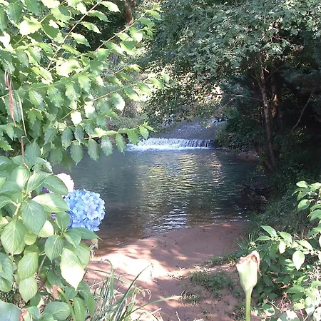 Maison Et Moulin A Eau Entre 2 Rivieres Dans Parc Animalier *
