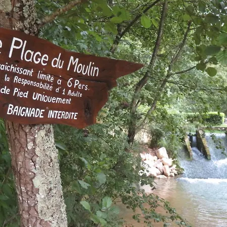 Prázdninový dům Maison Et Moulin A Eau Entre 2 Rivieres Dans Parc Animalier *